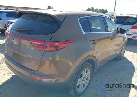 2017 Kia Sportage Lx z USA, uszkodzony, nr VIN KNDPM3AC0H7106531